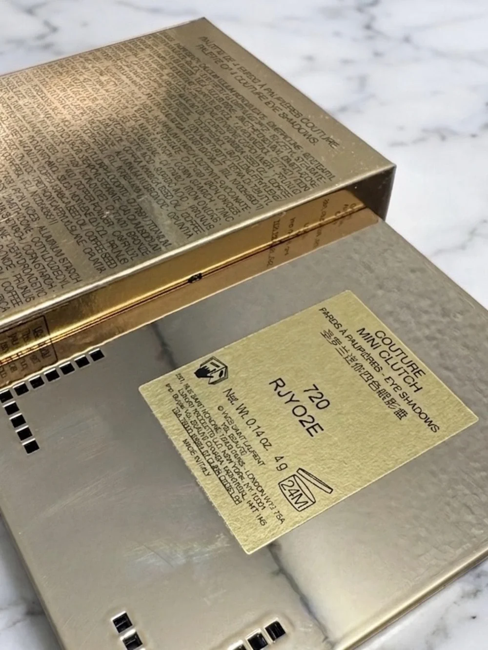 Yves Saint Laurent COUTURE MINI CLUTCH LUXURY EYESHADOW 720